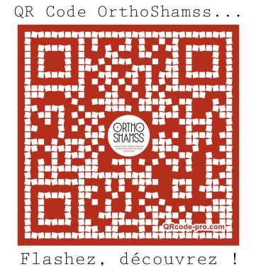QR Code OrthShamss - flashez découvrez